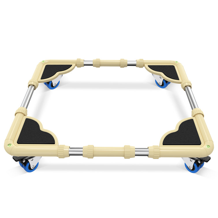 Universal Functional Adjustable Movable Washer Dryer Dolly with 4